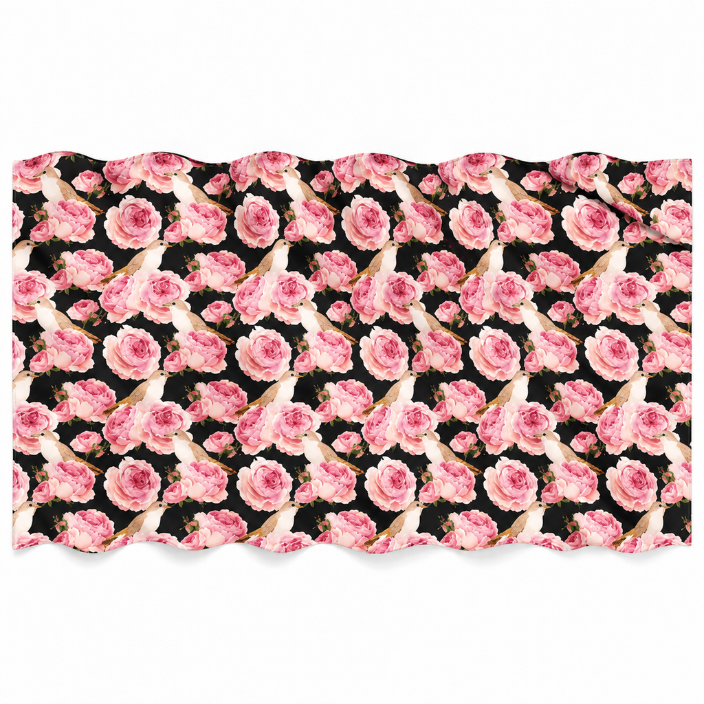 GARDEN CASHMERE SCARF - COMPOST