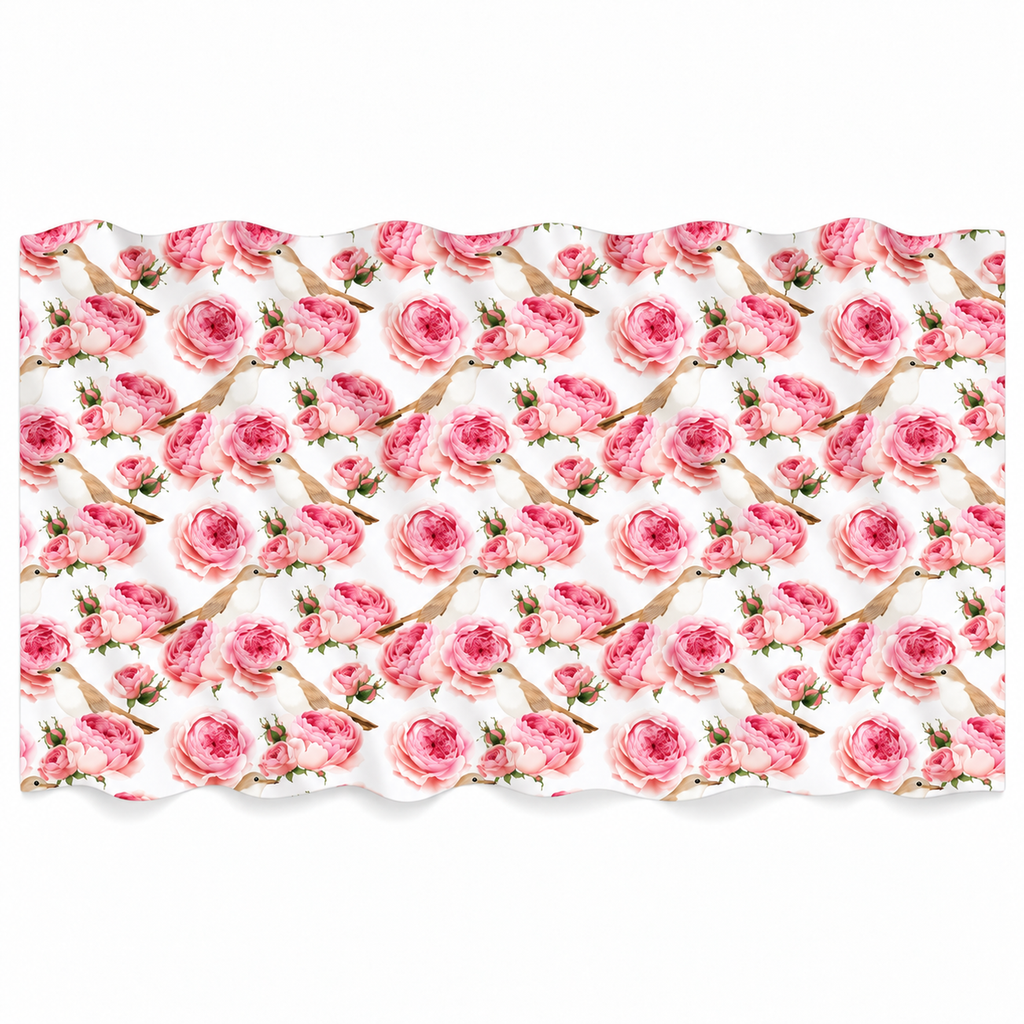 GARDEN CASHMERE SCARF - OFF WHITE