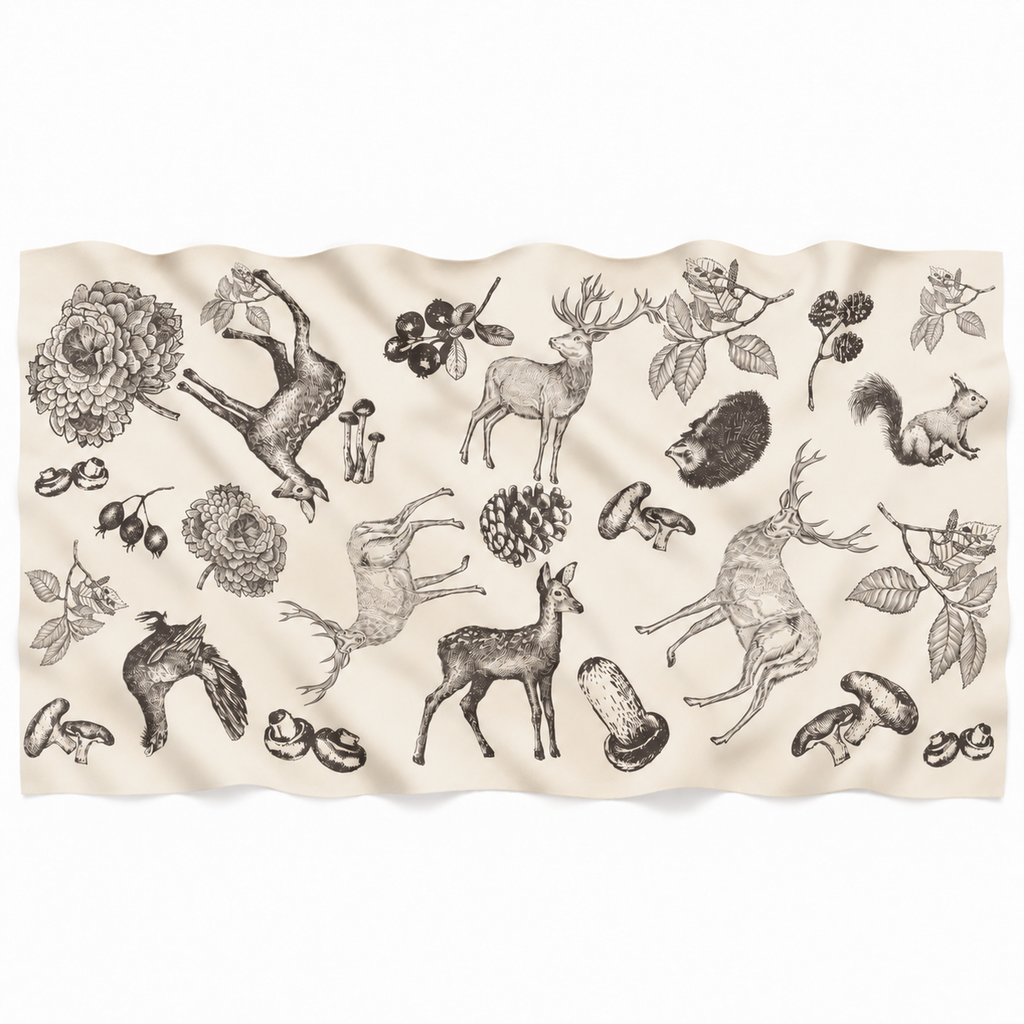 KASTHORI FELTED CASHMERE SCARF - TOAST