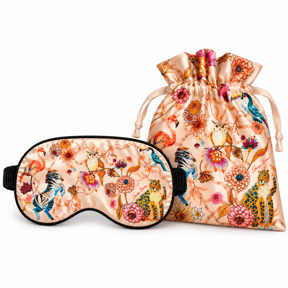 CANOPY EYE MASK - LIGHT ROSE