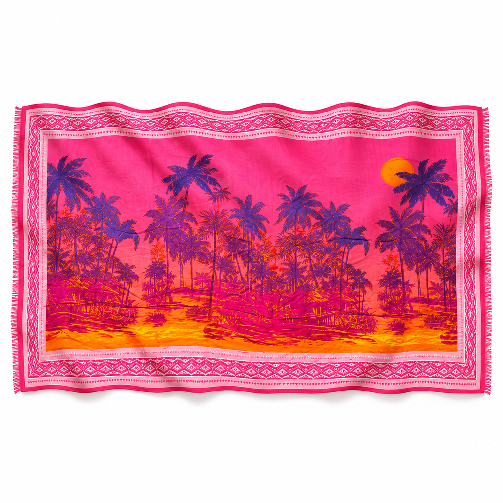 SOLEA CASHMERE SCARF - PINK
