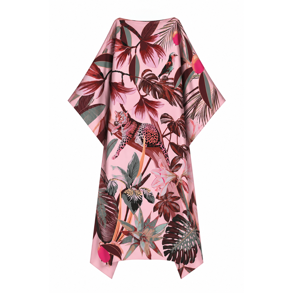 INSTINCT SILK TUNIC - LIGHT ROSE