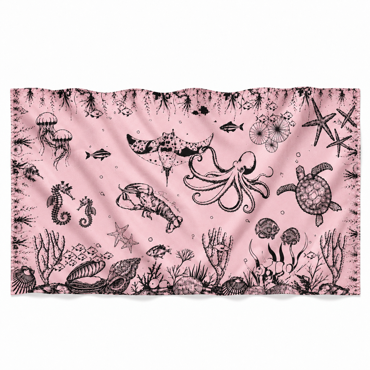 REEF FELTED CASHMERE SCARF - PIXIE
