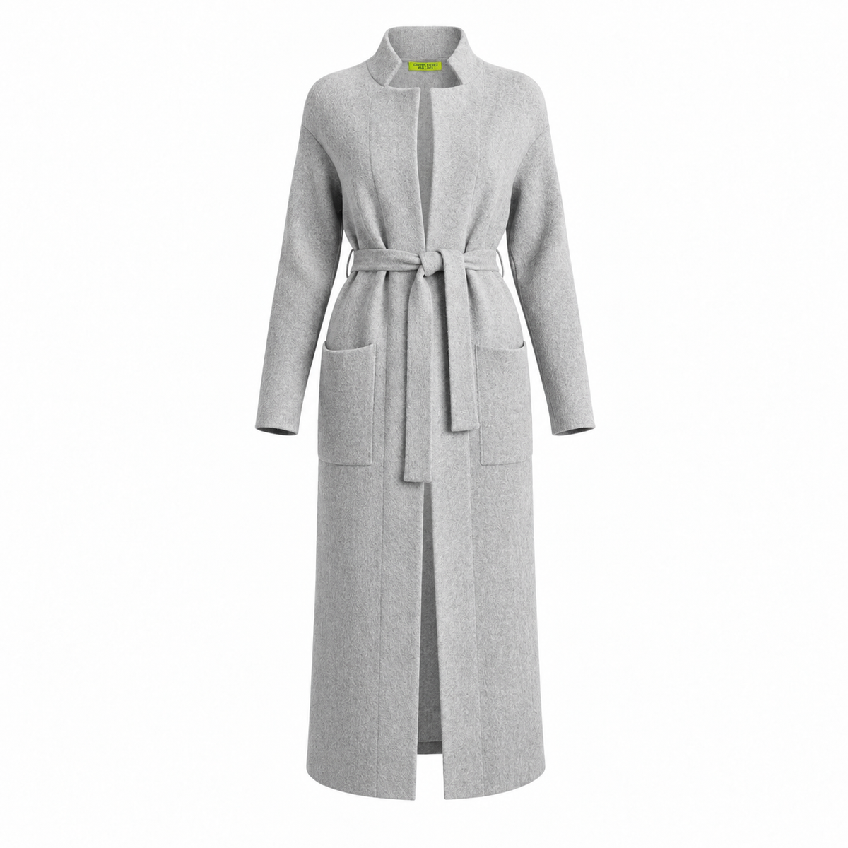 BRUSHED MAISON CARDIGAN - GREY