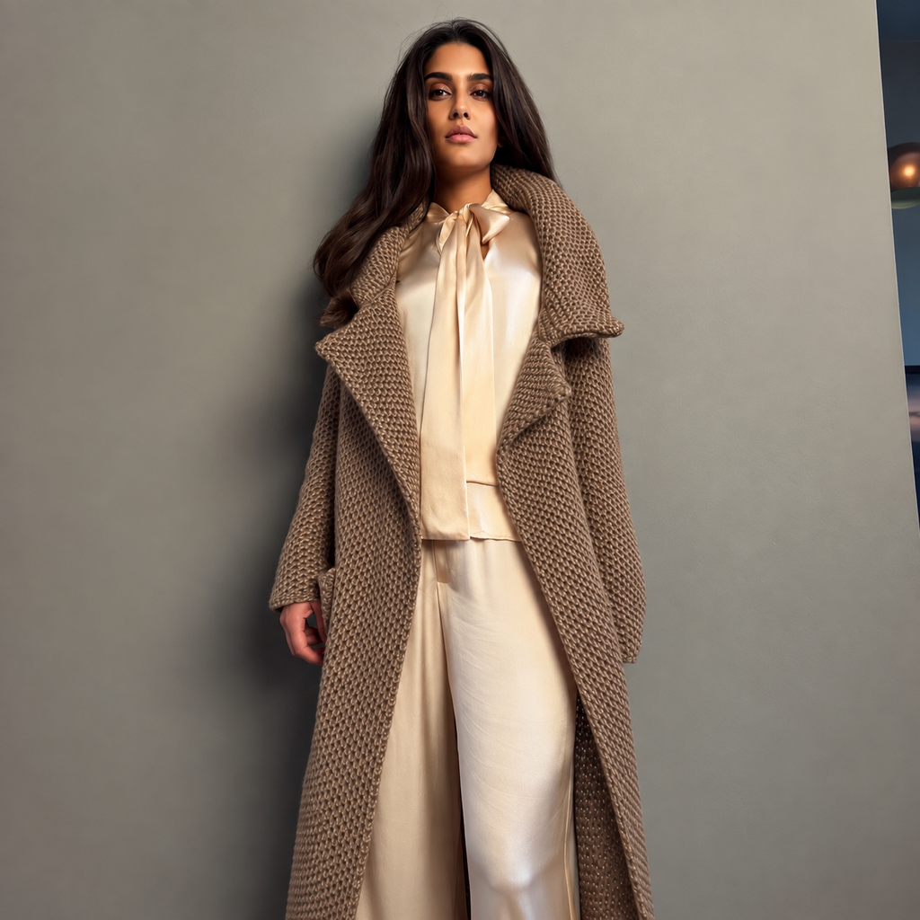 MARA CARDIGAN - SEMOLINA