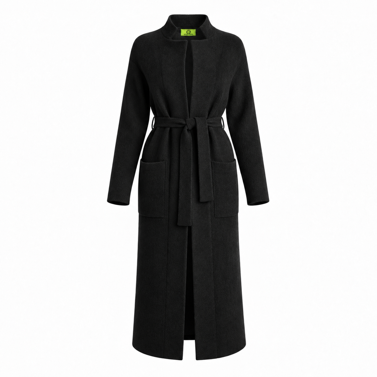 MAISON CARDIGAN PLAIN - BLACK
