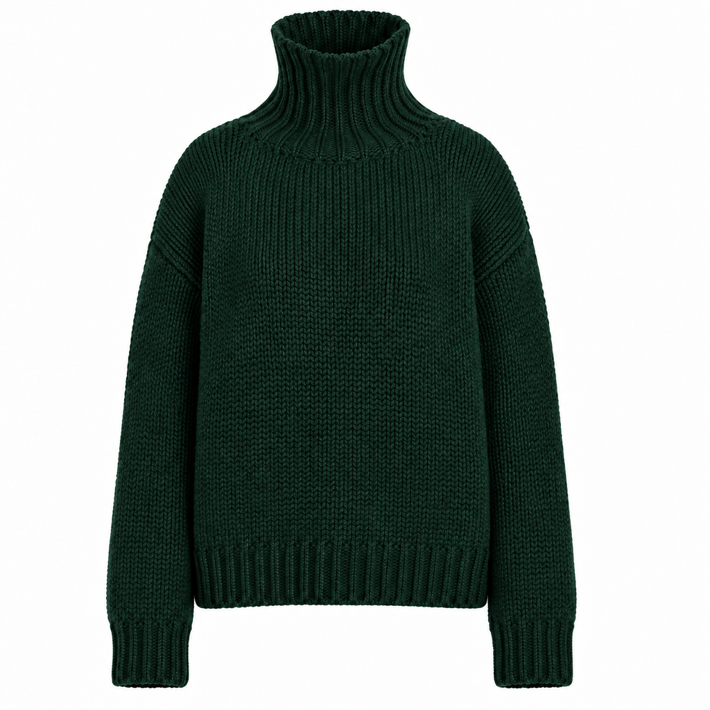 GABRIELLE SWEATER - BOTTLE