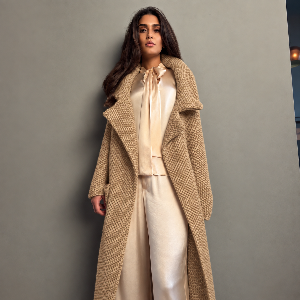 MARA CARDIGAN - CAMEL