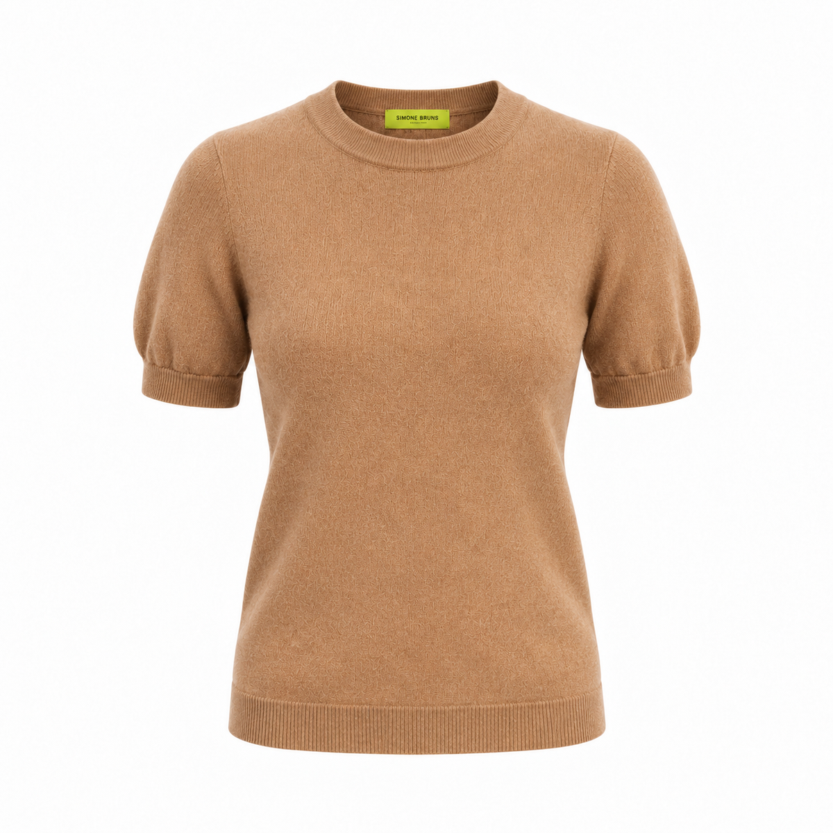 BRUSHED CASHMERE SHIRT - HAYSTACK
