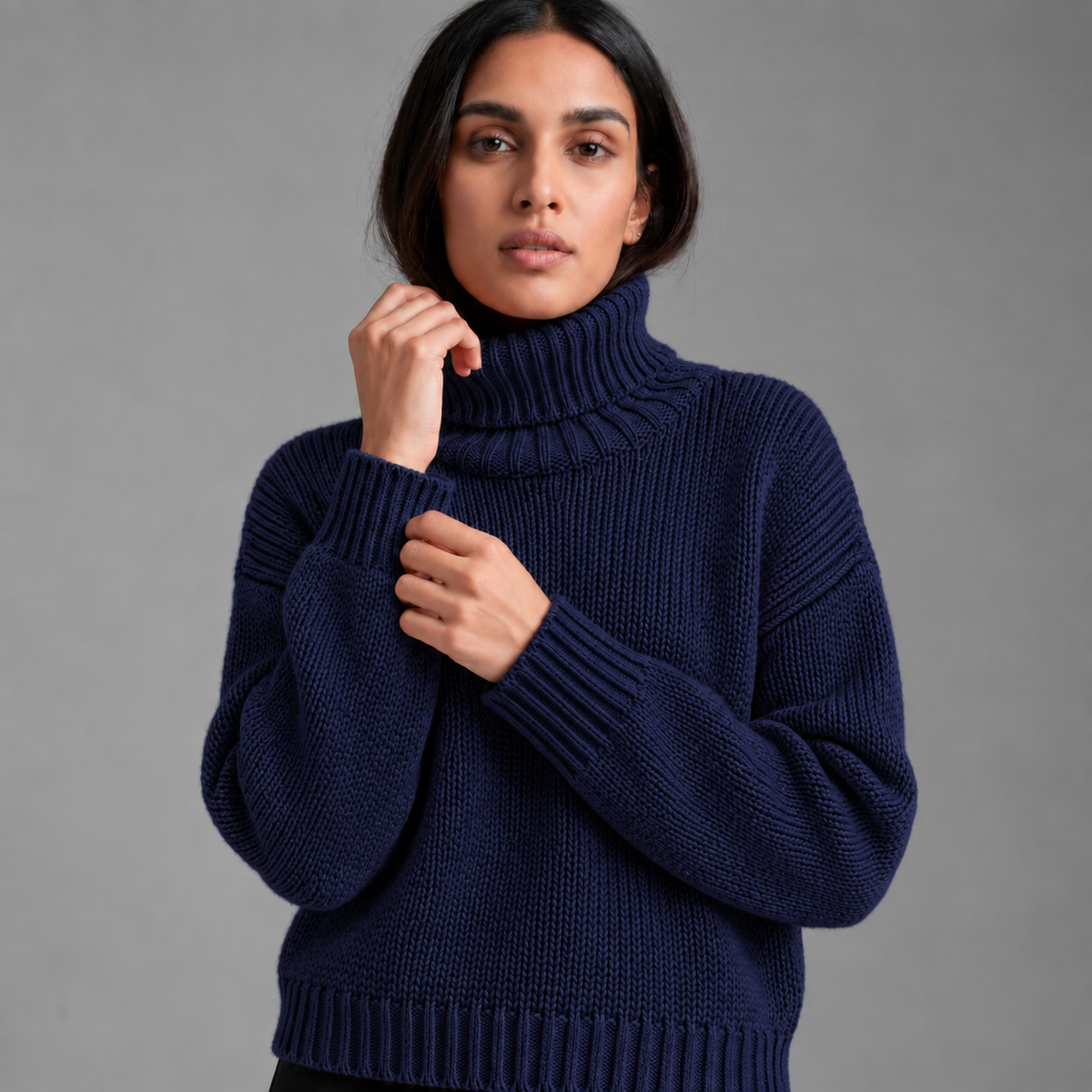 GABRIELLE SWEATER - MIDNIGHT