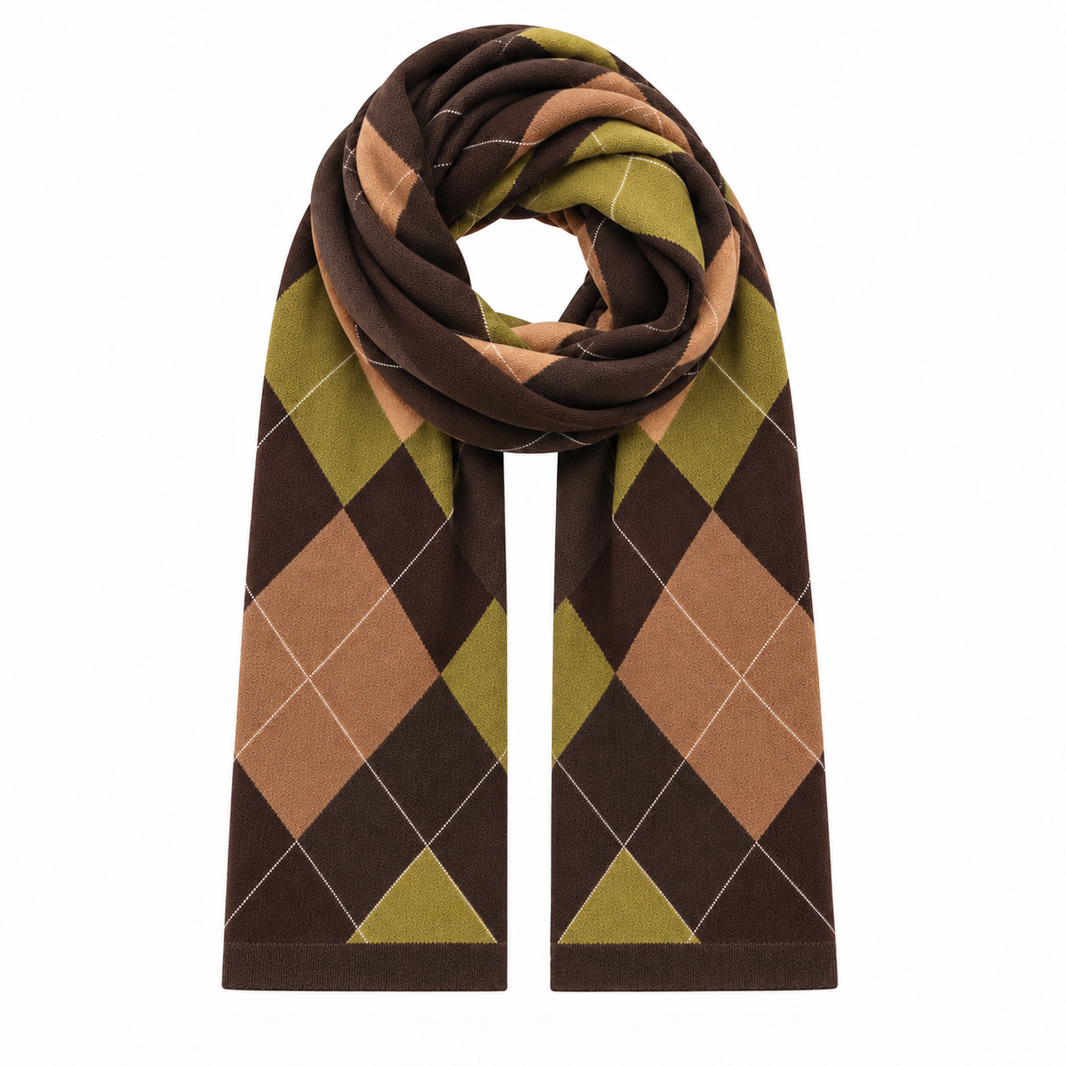 DIAMOND SCARF - COMPOST/ENCHANTED