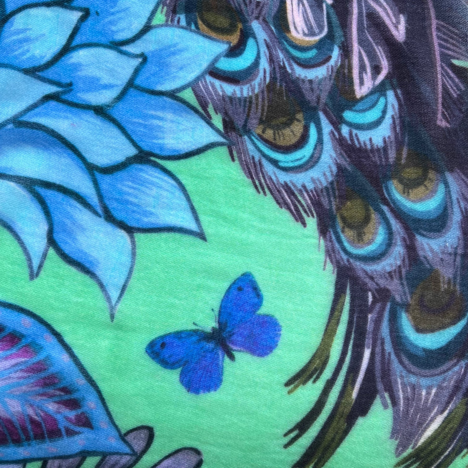 AZURE CASHMERE SCARF