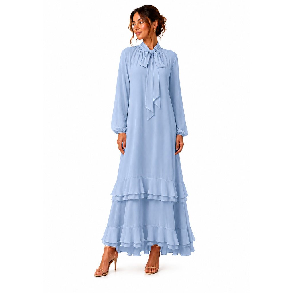 MATILDA DRESS - LIGHT BLUE