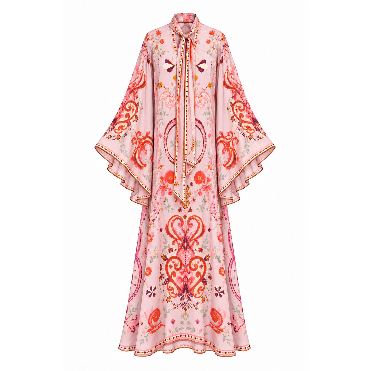 ARABICA PRINCESS DRESS RAMIE - LIGHT ROSE