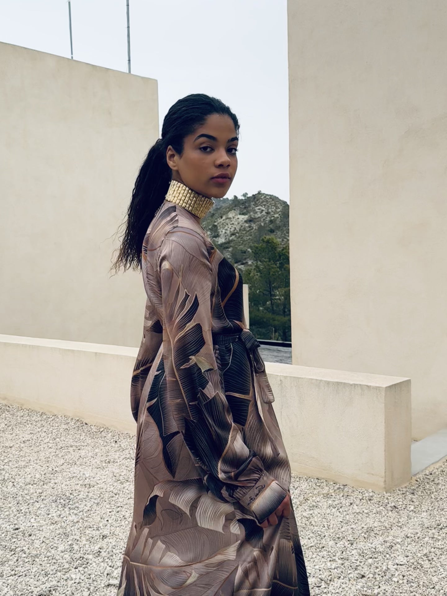 VERDLEAF MILLI DRESS - TAUPE