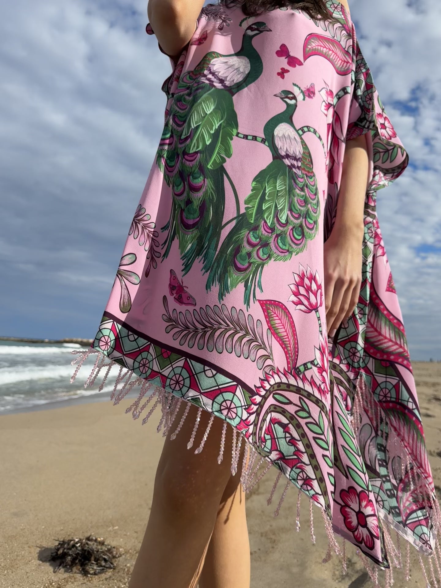 AZURE SHORT DRESS - ROSE