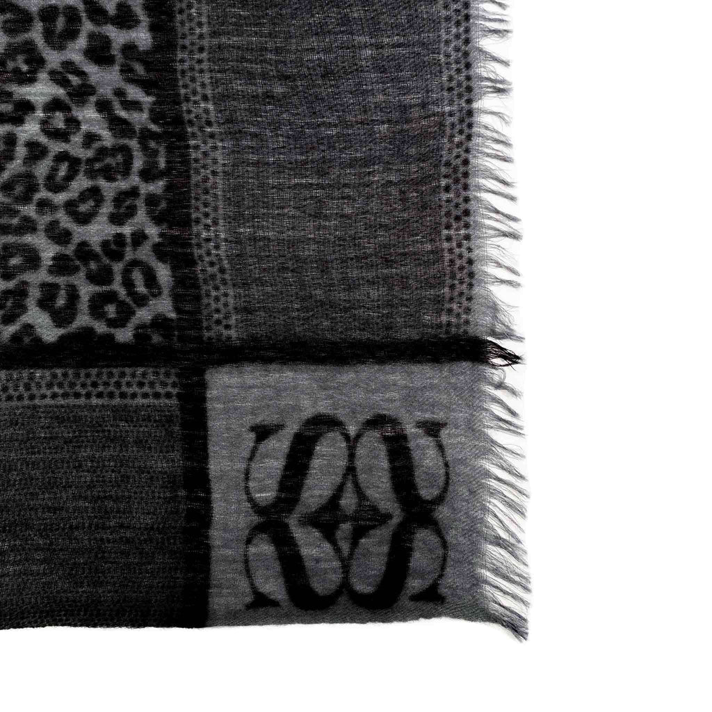 WE LOVE LEO FELTED CASHMERE SCARF