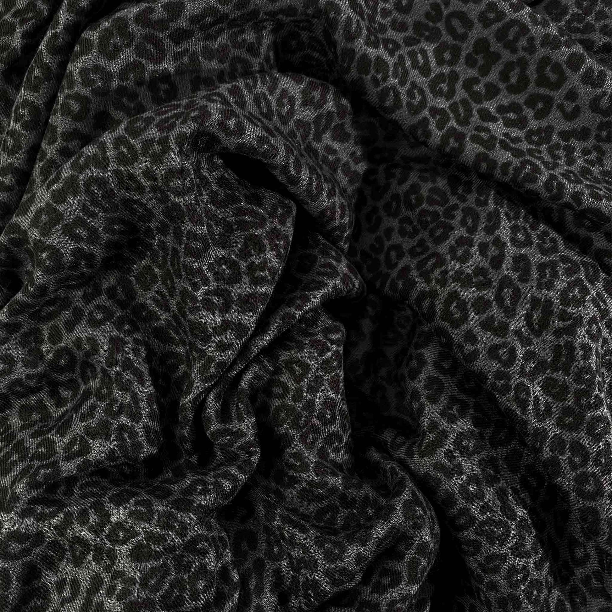 WE LOVE LEO FELTED CASHMERE SCARF