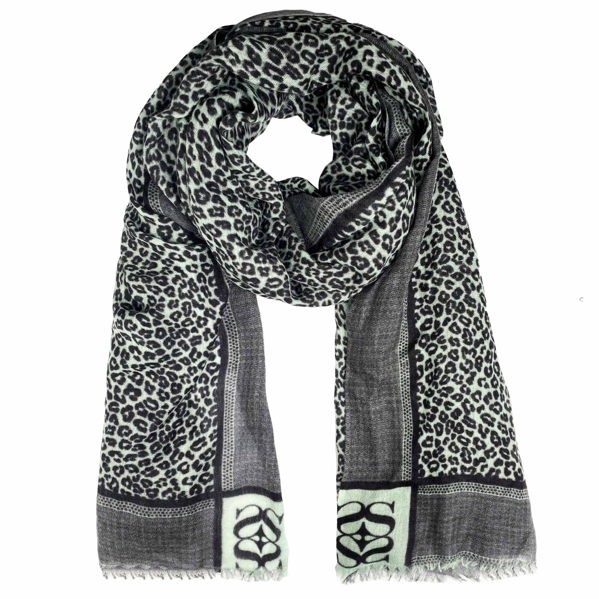 WE LOVE LEO FELTED CASHMERE SCARF