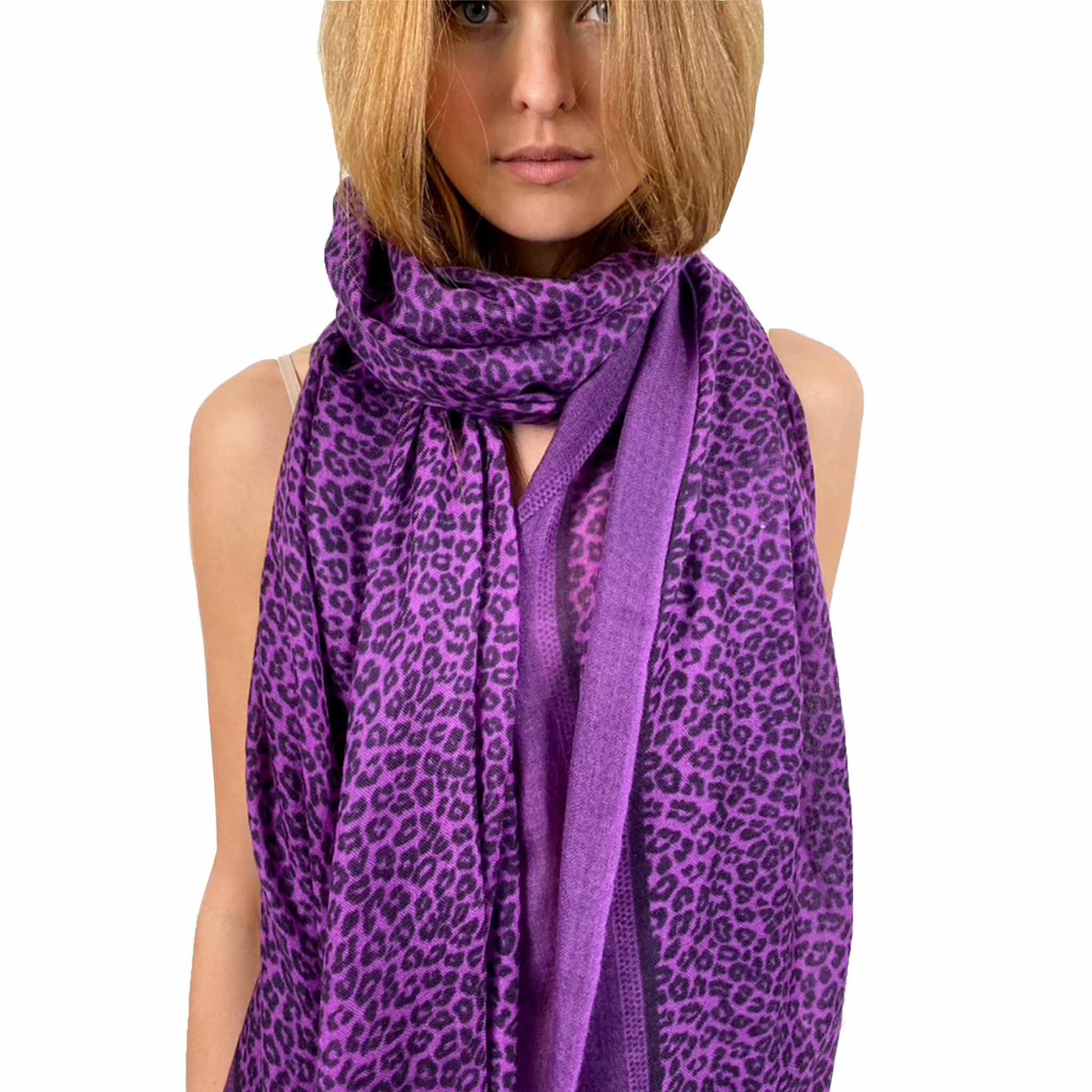 WE LOVE LEO FELTED CASHMERE SCARF