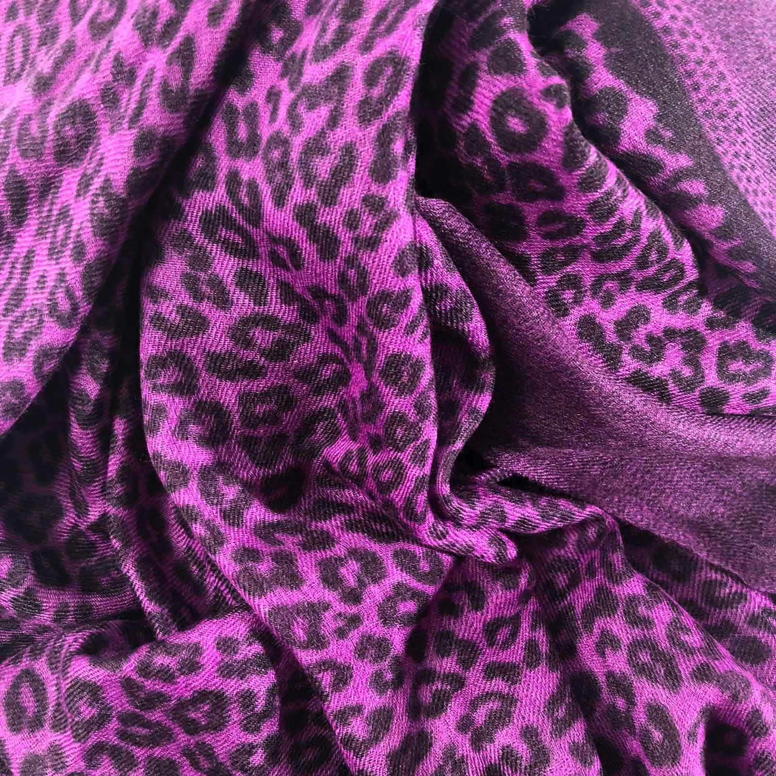 WE LOVE LEO FELTED CASHMERE SCARF